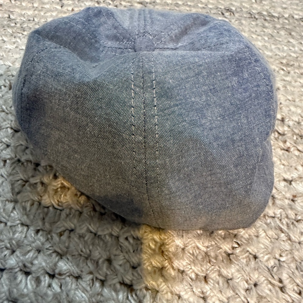 Men's Blue Newsboy Cap